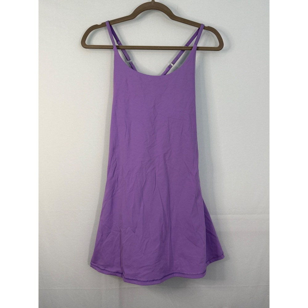 Ewedoos Exercise Dress Women Small Purple Activewear Tennis Golf Built-in Shorts